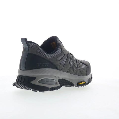 Skechers Envoy Steel Toe - Delegator Mens Black Mesh Work & Safety Shoes
