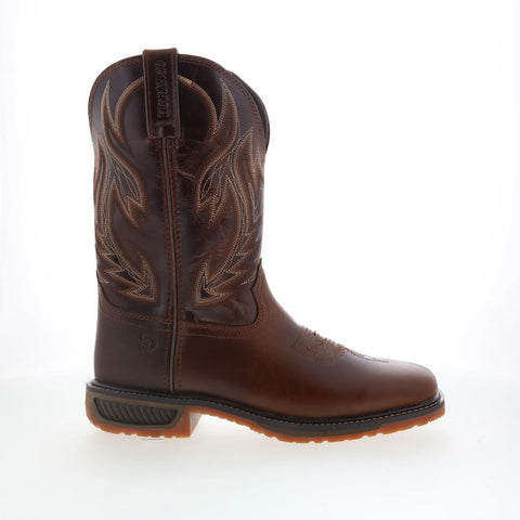 Durango WorkHorse Western 11" Work Boot Mens Brown Wide Work & Safety Boots