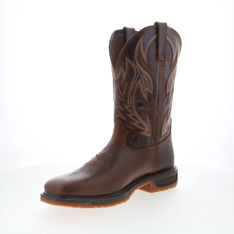 Durango WorkHorse Western 11" Work Boot Mens Brown Wide Work & Safety Boots