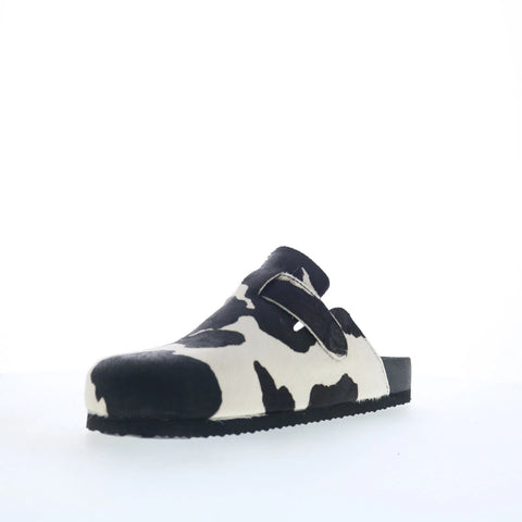 Steve Madden Wray WRAY01M1 Mens Black Suede Slip On Slides Sandals Shoes