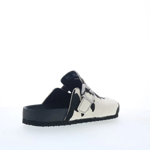 Steve Madden Wray WRAY01M1 Mens Black Suede Slip On Slides Sandals Shoes