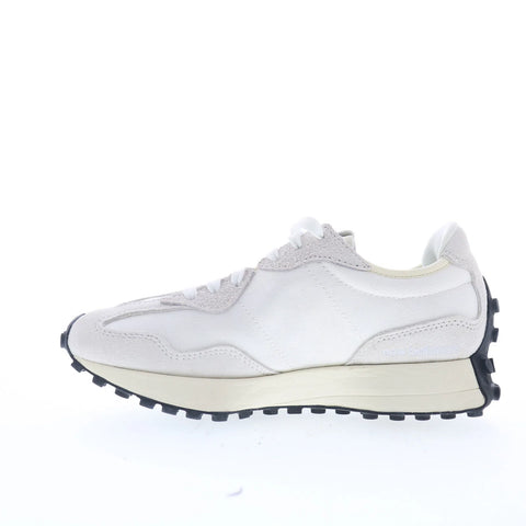 New Balance 327 WS327JB Womens Beige Suede Lace Up Lifestyle Sneakers Shoes
