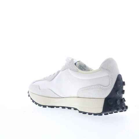 New Balance 327 WS327JB Womens Beige Suede Lace Up Lifestyle Sneakers Shoes