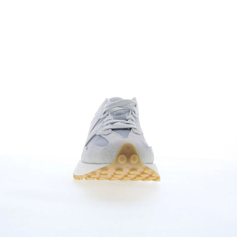 New Balance 327 WS327KAY Womens Gray Suede Lifestyle Sneakers Shoes