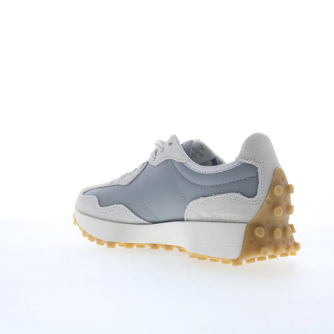 New Balance 327 WS327KAY Womens Gray Suede Lifestyle Sneakers Shoes