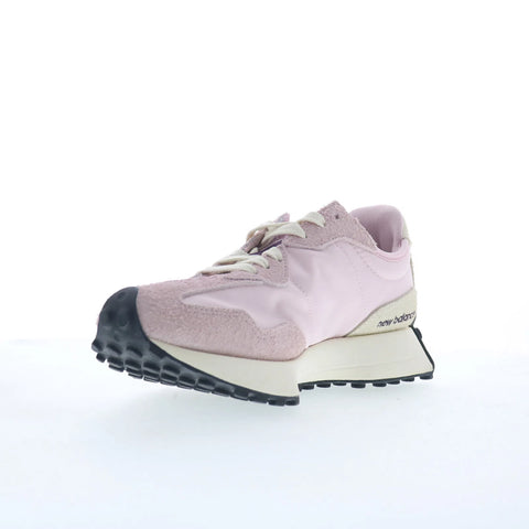 New Balance 327 WS327SSB Womens Pink Suede Lifestyle Sneakers Shoes