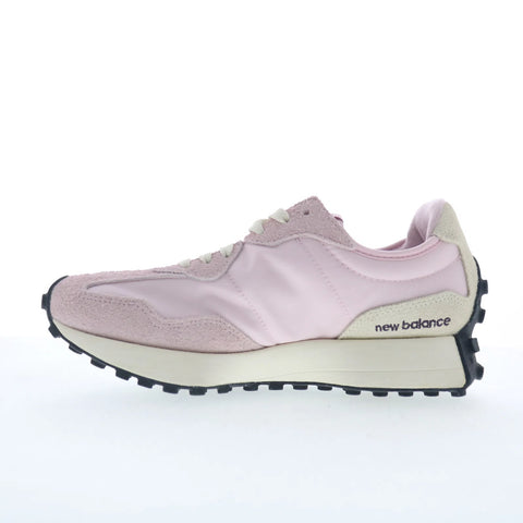 New Balance 327 WS327SSB Womens Pink Suede Lifestyle Sneakers Shoes