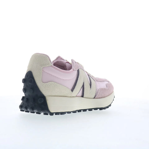 New Balance 327 WS327SSB Womens Pink Suede Lifestyle Sneakers Shoes
