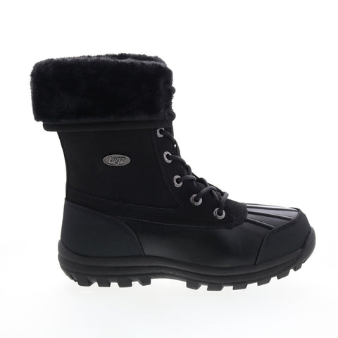 Lugz Tambora WTAMGS-001 Womens Black Synthetic Lace Up Casual Dress Boots