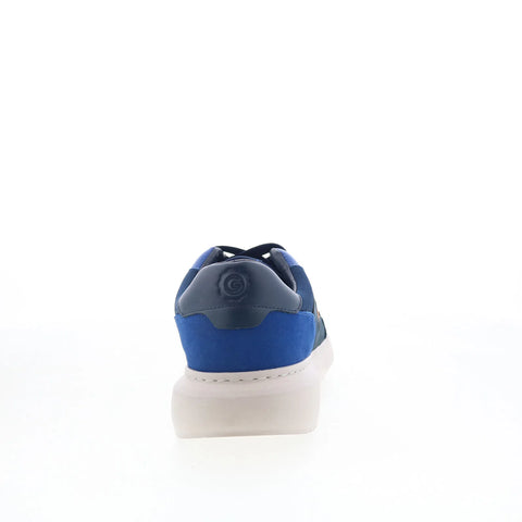 Greats Wythe WYTH01SG-NMU Mens Blue Suede Lace Up Lifestyle Sneakers Shoes