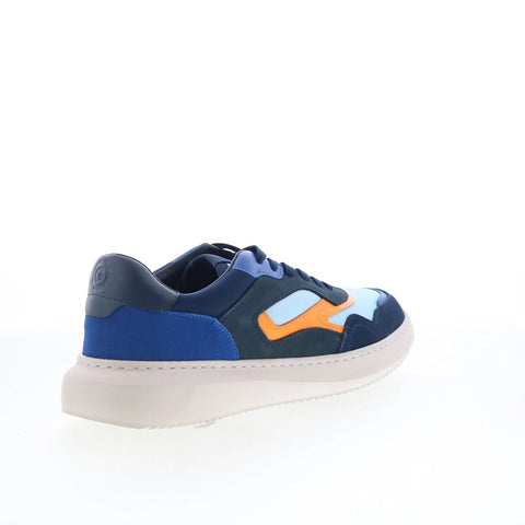 Greats Wythe WYTH01SG-NMU Mens Blue Suede Lace Up Lifestyle Sneakers Shoes