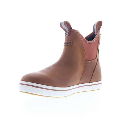 Xtratuf Leather Ankle Deck Boot XAL700 Mens Brown Synthetic Ankle Boots