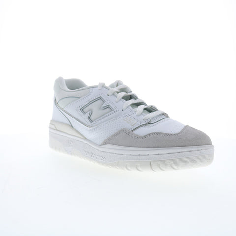New Balance 550 XBB550LSA Mens White Suede Lifestyle Sneakers Shoes