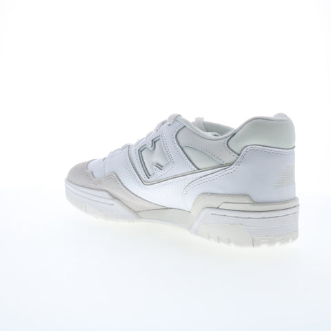 New Balance 550 XBB550LSA Mens White Suede Lifestyle Sneakers Shoes