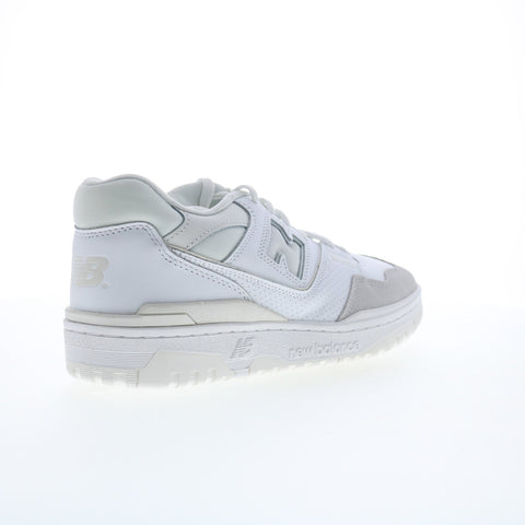 New Balance 550 XBB550LSA Mens White Suede Lifestyle Sneakers Shoes