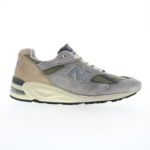 New Balance 1080 XM1080S11 Mens Gray Suede Lifestyle Sneakers Shoes