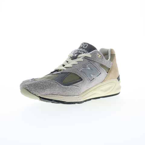New Balance 1080 XM1080S11 Mens Gray Suede Lifestyle Sneakers Shoes