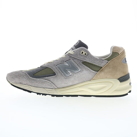 New Balance 1080 XM1080S11 Mens Gray Suede Lifestyle Sneakers Shoes