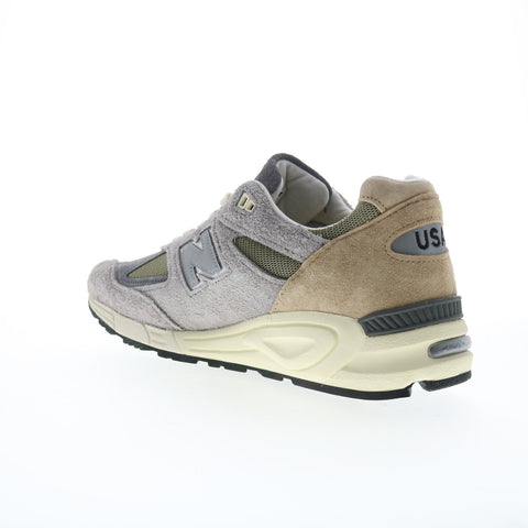 New Balance 1080 XM1080S11 Mens Gray Suede Lifestyle Sneakers Shoes