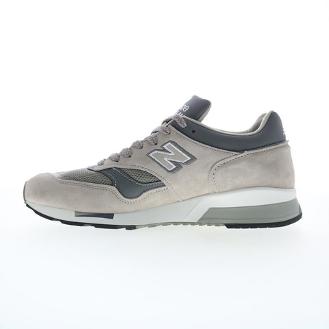New Balance 1500 XM1500PGL Mens Gray Suede Lifestyle Sneakers Shoes