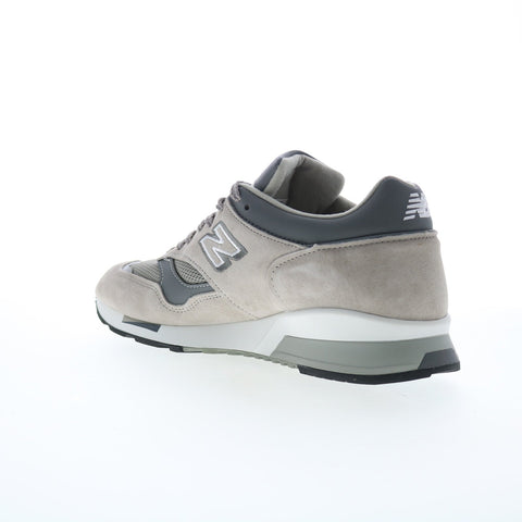 New Balance 1500 XM1500PGL Mens Gray Suede Lifestyle Sneakers Shoes