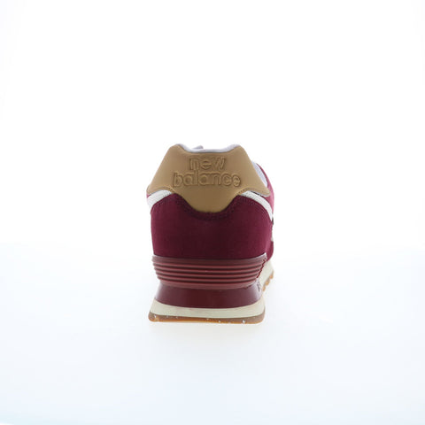 New Balance 880 XM880P11 Mens Burgundy Wide Suede Lifestyle Sneakers Shoes