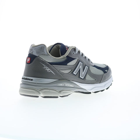 New Balance 990 XM990GJ3 Mens Gray Canvas Lifestyle Sneakers Shoes