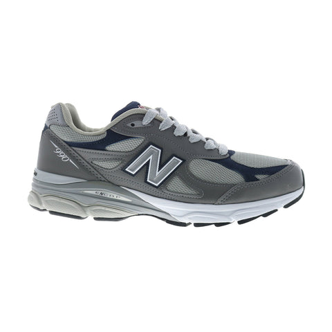 New Balance 990 XM990GJ3 Mens Gray Canvas Lifestyle Sneakers Shoes