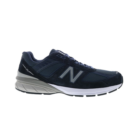 New Balance 990 XM990NV5 Mens Blue Suede Lifestyle Sneakers Shoes