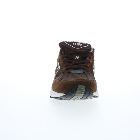 New Balance 991 XM991BGW Mens Brown Suede Lifestyle Sneakers Shoes