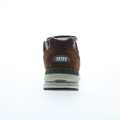 New Balance 991 XM991BGW Mens Brown Suede Lifestyle Sneakers Shoes