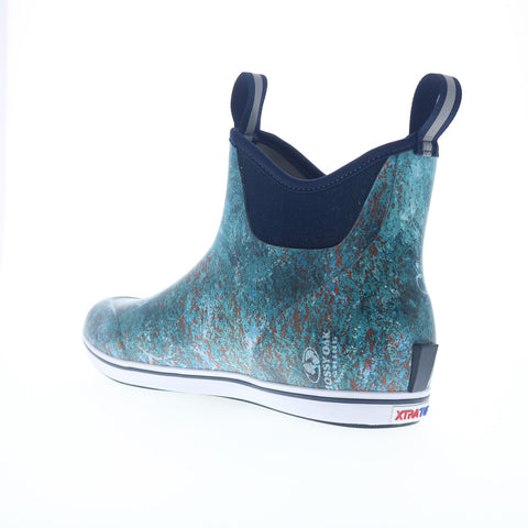 Xtratuf Mossy Oak Deck Waterproof 6" XMABMOKF Mens Blue Synthetic Fishing Boots