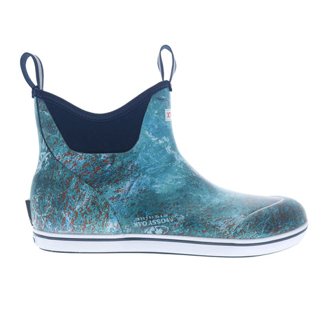 Xtratuf Mossy Oak Deck Waterproof 6" XMABMOKF Mens Blue Synthetic Fishing Boots