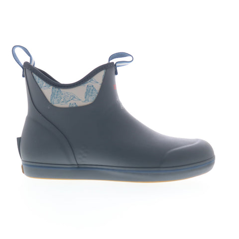 Xtratuf Ankle Deck Boot 6" Waterproof XMAB004 Mens Black Fishing Boots