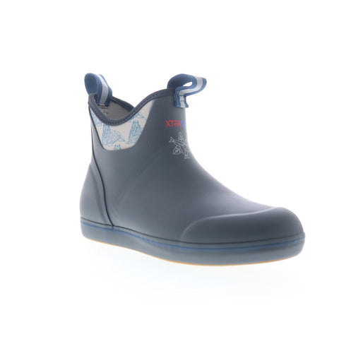 Xtratuf Ankle Deck Boot 6" Waterproof XMAB004 Mens Black Fishing Boots