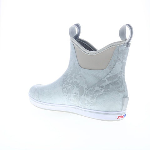 Xtratuf Realtree Fishing Deck Waterproof 6" XMABWAV3 Mens Gray Fishing Boots