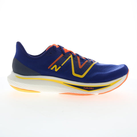 New Balance FuelCell Rebel XMFCXMN3 Mens Blue Wide Athletic Running Shoes