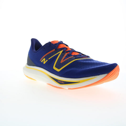 New Balance FuelCell Rebel XMFCXMN3 Mens Blue Wide Athletic Running Shoes