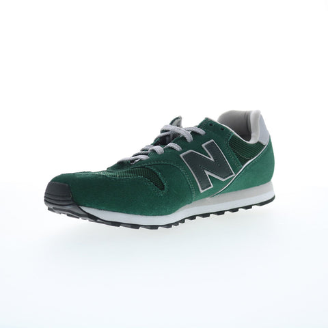 New Balance 373 XML373EL2 Mens Green Suede Lifestyle Sneakers Shoes