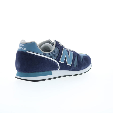 New Balance 373 XML373VA2 Mens Blue Suede Lifestyle Sneakers Shoes