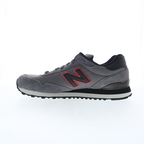 New Balance 515 XML515NBD Mens Gray Suede Lifestyle Sneakers Shoes