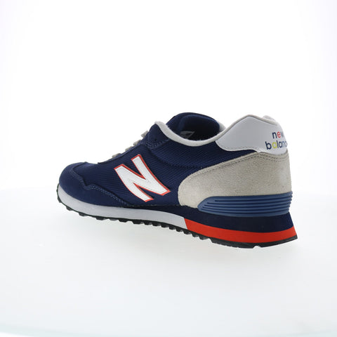 New Balance 515 XML515WR3 Mens Blue Suede Lifestyle Sneakers Shoes