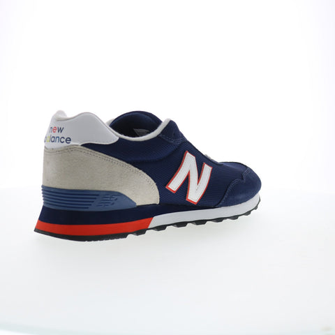 New Balance 515 XML515WR3 Mens Blue Suede Lifestyle Sneakers Shoes