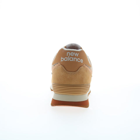 New Balance 574 XML574BT2 Mens Brown Suede Lifestyle Sneakers Shoes