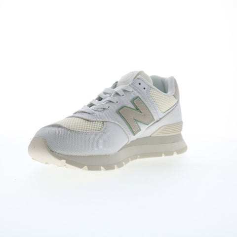 New Balance 574 XML574DFS Mens Gray Mesh Lace Up Lifestyle Sneakers Shoes