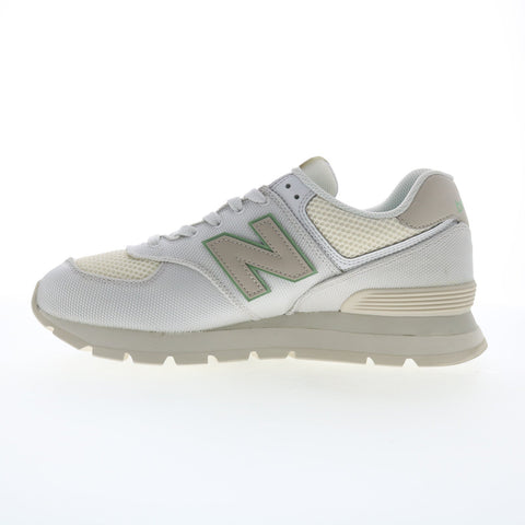 New Balance 574 XML574DFS Mens Gray Mesh Lace Up Lifestyle Sneakers Shoes