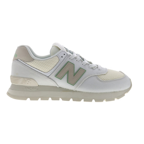 New Balance 574 XML574DFS Mens Gray Mesh Lace Up Lifestyle Sneakers Shoes