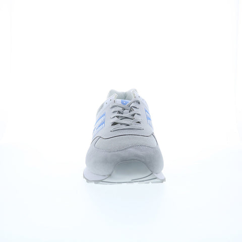 New Balance 574 XML574PDD Mens Gray Suede Lifestyle Sneakers Shoes