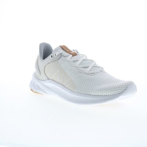 New Balance Fresh Foam V2 XMR0AVLW2 Mens White Wide Athletic Running Shoes