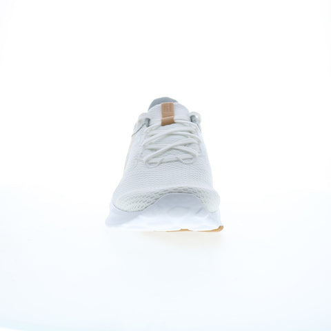 New Balance Fresh Foam V2 XMR0AVLW2 Mens White Wide Athletic Running Shoes